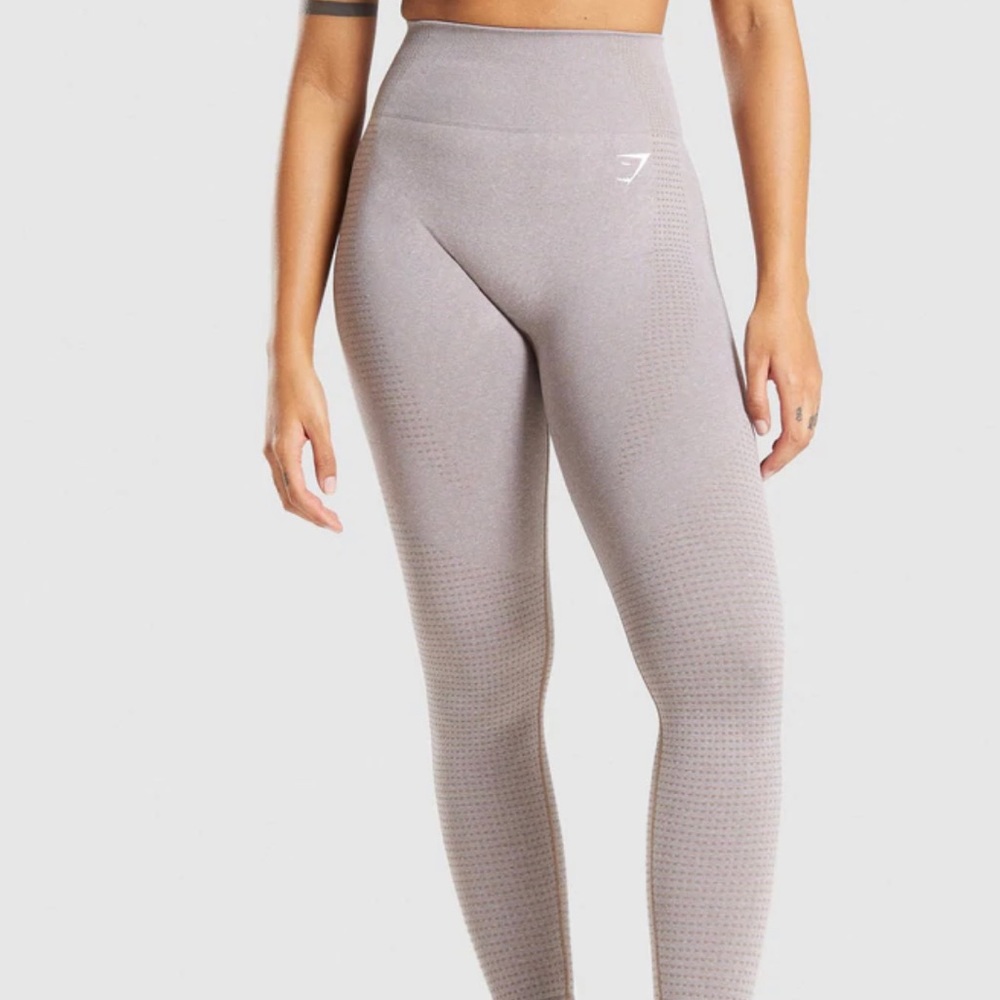 Gymshark Taupe Marl Vital Seamless 2.0 leggings